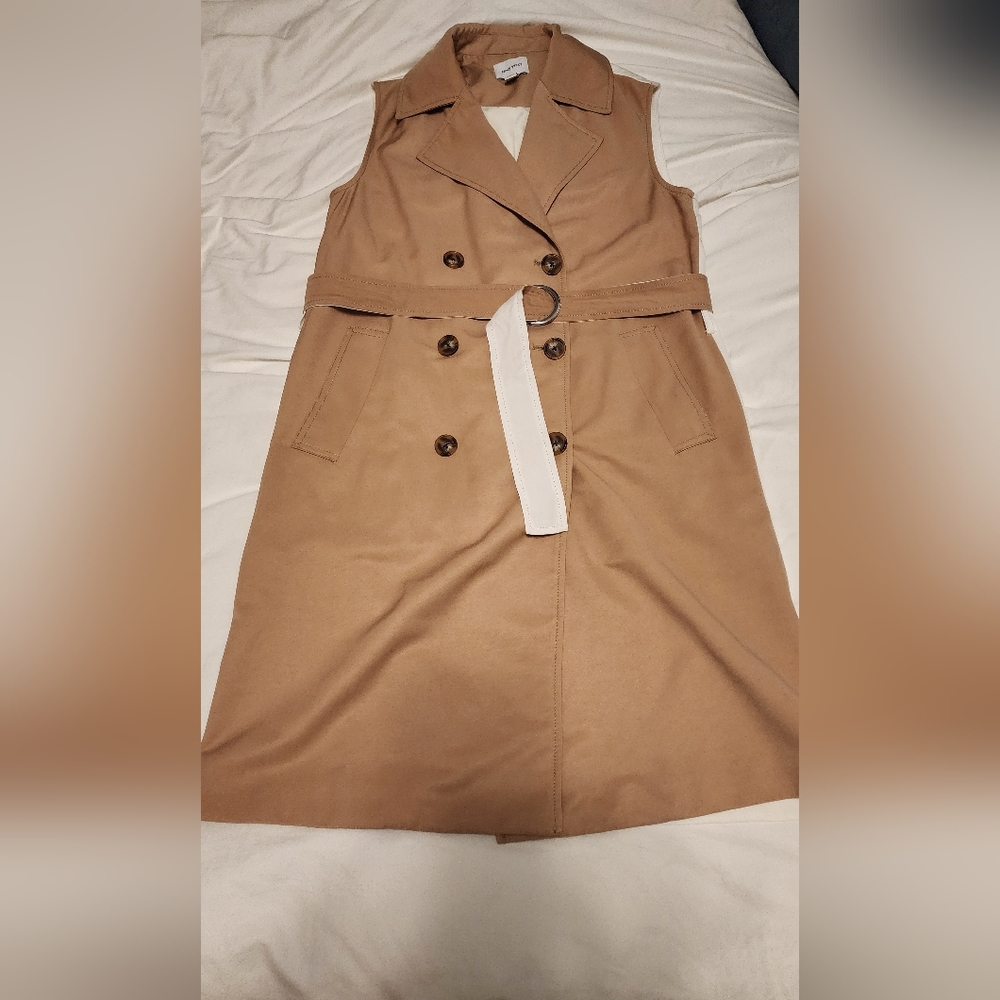 Nine west, trench vest/dress size xs